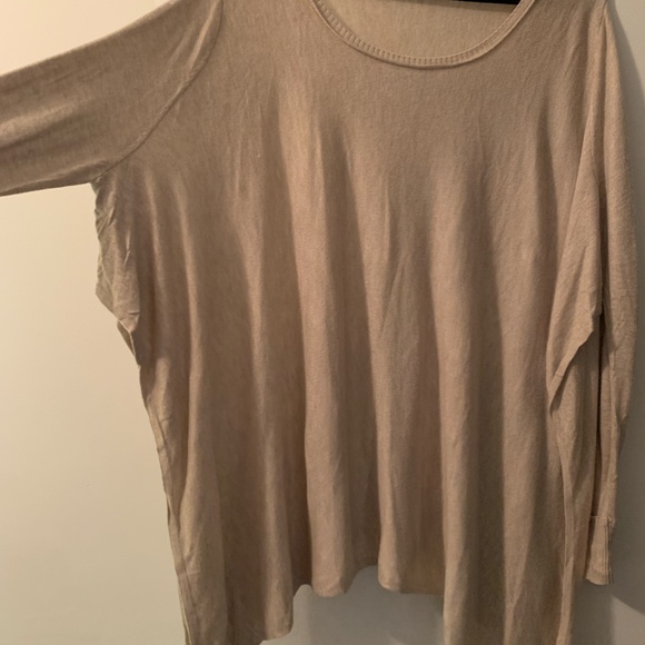 Cream Draped Sweater - Picture 2 of 5
